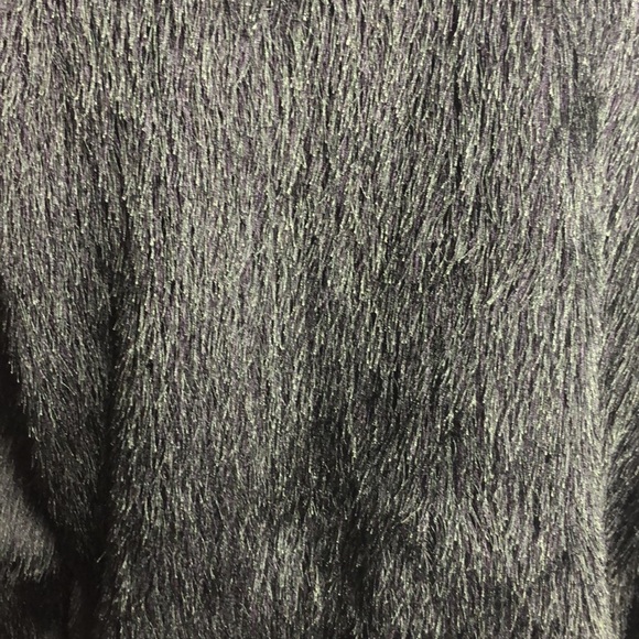 Nancy Bolen City Girl Green Fringe Long Sleeve Coat Vintage M Zip - Picture 4 of 7